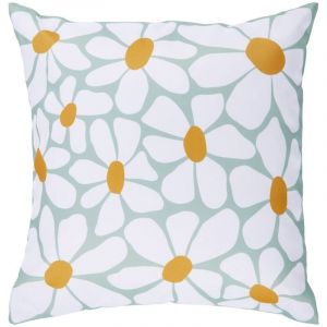 Atmosphera Housse de coussin d extérieur Talia vert céladon 40x40cm créateur d'intérieur
