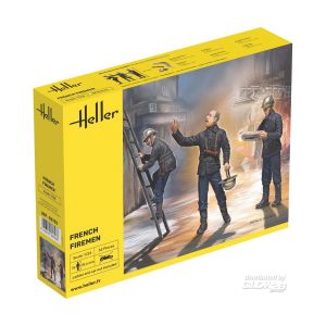 Heller Figurines French Firemen 1/24 - Figurines historiques - 1000827530