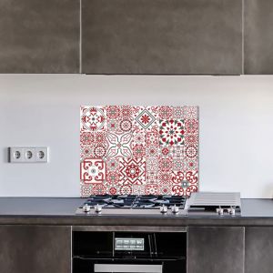 Signaletique.biz France - Crédence cuisine adhésive autocollante bisknight - 90 x 70 cm – Idéal fond de hotte