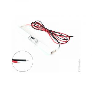Nx Batterie eclairage secours 5xSC ST4 + fils 6V 1.6Ah
