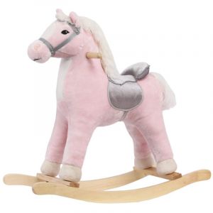 Berghoff Cheval à Bascule avec Selle (grand) - Rose
