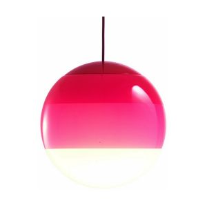 Suspension globe 30 cm rose Dipping Light - Marset