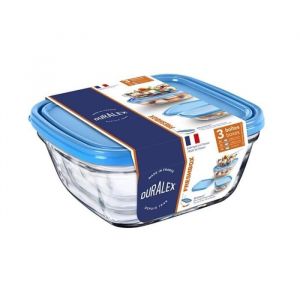 Duralex Lot de 12 - Set d'assiettes à dîner, à soupe et à dessert transparent