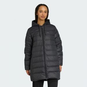 Adidas Parka &agrave; capuche duvet l&eacute;ger Essentials CLIMAWARM 3 bandes