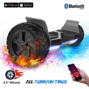 Hoverboard 8 5'' Noir + Bluetooth +App+ Sac de transport+Télécommande