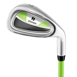 Club De Golf N° 7 Pour Enfants 8-10 Ans Costway-Manche En Fibre De Verre Et Couvre-Club-Main Droite-Poignée En Caoutchouc-76 Cm