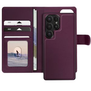 &Eacute;tui pour Samsung Galaxy S25 Ultra Coque D&eacute;tachable Mayaxess Violet