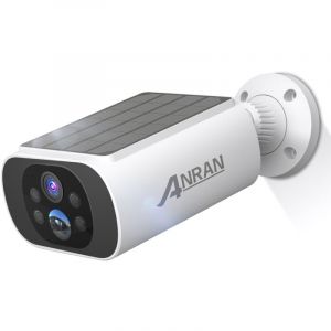 Anran - 5MP fhd kit Caméra de Surveillance avec Moniteur lcd 13 Pouces Vidéo/Audio, nvr 8CH avec 8 Caméras Vision Nocturne, disque sur 2To Intégré