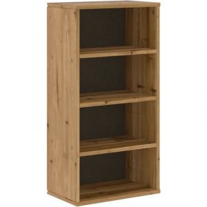 VidaXL Armoire lat&eacute;rale odda 40x24x79 cm bois massif pin