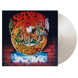 Saxon Forever Free Ltd. White - Colored Vinyl