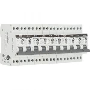 Zenitech Pack de 10 disjoncteurs 2x10A + 4x16A + 4x20A