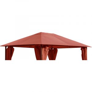 Irwin QUICK STAR Toit de remplacement pour gazebo de jardin 3x4m Orange-rouge