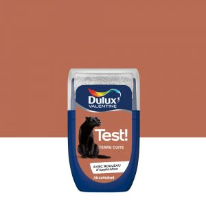 Image de Dulux Valentine Testeur peinture terre cuite satiné Crème de couleur 30 ml