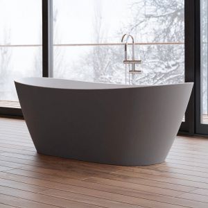 Baignoire îlot VENECIA GRISE 170x80cm, by SPALINA