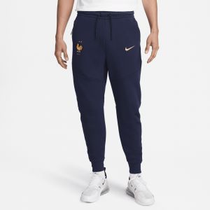 Nike France Bas de Survêtement NSW Tech Fleece EURO 2024 - Bleu/Or, pointure Small - ['Bleu'] - Taille Small