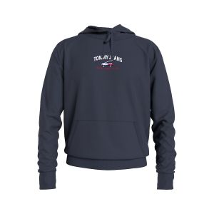 Tommy Jeans Sweat &agrave; capuche Timeless Tommy Bleu Marine - Taille L;M;S;XL;XS;2XL