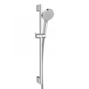 Hansgrohe 26275000 Vernis Blend Duschset Vario mit Duschstange Crometta 65 cm Chrom Set de Douche, 0,65m