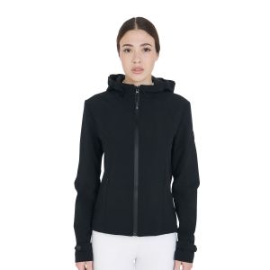 Veste imperm&eacute;able &eacute;quitation &agrave; capuche femme Equestro