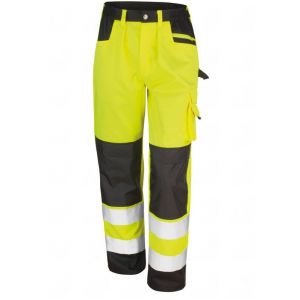 Result Pantalon multipoche haute visibilité Homme Classe 2 Jaune XL