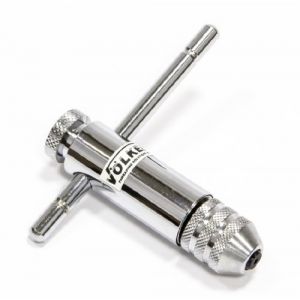 Volkel No.2 Porte-taraud à cliquet pour carré 4,5 à 8,0 mm