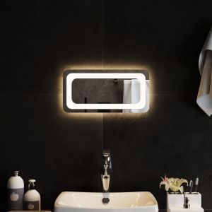 VidaXL Miroir de salle de bain à led 40x20 cm n/a