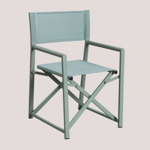 Image de Chaise de directeur de jardin pliante Xarba Skl C&eacute;ladon C&eacute;ladon