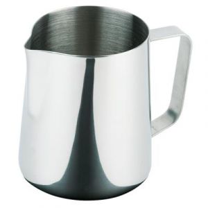 APS Pichet à lait universel, acier inoxydable poli, 0,6 l