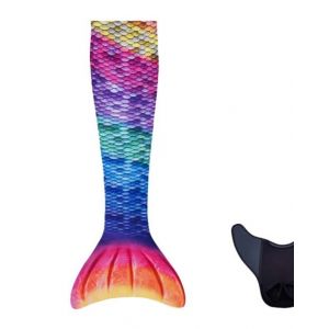 D&eacute;guisement queue de sir&egrave;ne avec monopalme aquaris Kuaki Mermaids