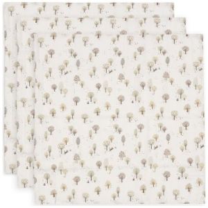 Jollein Lot de 3 Langes Gaze de Coton - Tiny Park
