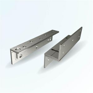 &Eacute;querre de fixation en z pour ventouse &eacute;lectromagn&eacute;tique en applique - 350 kg