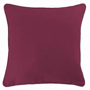 Coussin Déco "Panama" 60x60cm Bordeaux Prix