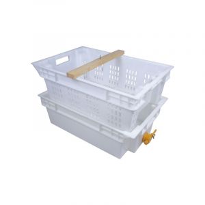 Icko - Bac à désoperculer plastique pour récupérer le miel