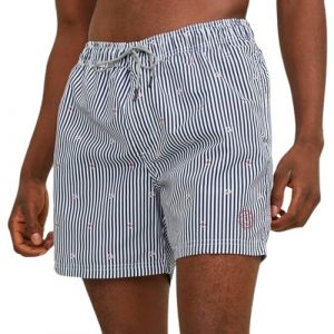 Jack & Jones Short de bain coupe classique homme marine Chase