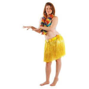 Ruedelafete Jupe Hawa&iuml; jaune 45 cm