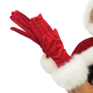 Ruedelafete Paire de gants Noël luxe - adulte