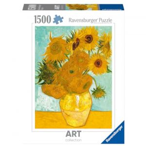Ravensburger Puzzle Adulte - Puzzle 1500 pi&egrave;ces - Art Collection - Les Tournesols/Vincent Van Gogh - Adultes et Enfants &agrave; partir de 14 Ans - Puzzle de qualit&eacute; sup&eacute;rieure - 12000078