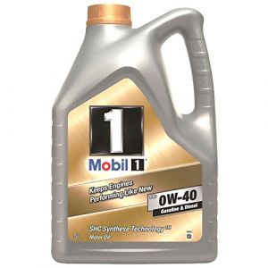 Mobil 1 153678 Huile Moteur synthétique FS 0W40, Gold, 5 litres