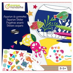 Image de La Grande Récré Coffret creatif aquarium gommettes