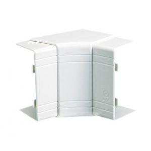 Iboco Angle int&eacute;rieur variable 70&deg; &agrave; 120&deg; NIAV - Pour goulotte 25x30mm - Blanc - I