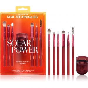 Real Techniques Solar Power kit de pinceaux yeux 7 pcs