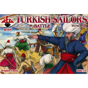 Red Box Turkish Sailor In Battle, 16-17th Centur - 1:72e