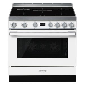 Smeg CPF9IP - Cuisini&egrave;re induction 5 foyers