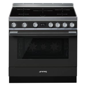 Smeg CPF9IP - Cuisini&egrave;re induction 5 foyers