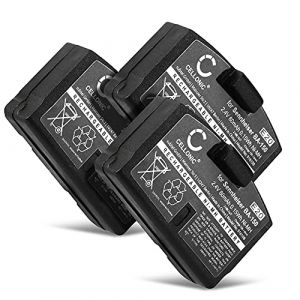 Cellonic 3x Batterie pour Sennheiser Audioport A200 RI 50 Set 50 Set 810 Set 820 RS2400 HDI HDR RR RI - BA 150,BA 151,BA152 (60mAh) Batterie de remplacement
