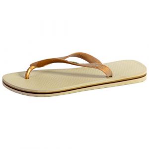 Ipanema CLAS Brasil II FEM, Tongues Femme, Beige/Gold, 38 EU