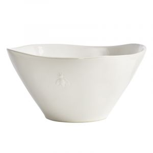 La Rochère Saladier/Coupe en verre écru-l'unité