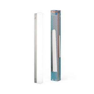 Osram LED plafonnier/applique Square salle de bain blanc en aluminium, température réglable via interrupteur, protection IP44, luminaire intérieur