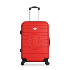 Image de Valise Grand Format GERARD PASQUIER MIMOSA A ROUGE 83L en ABS