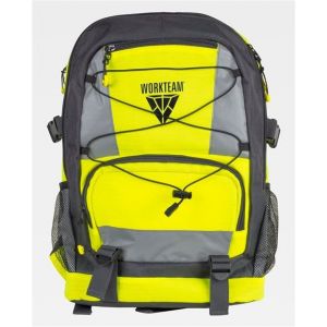 Sac à dos haute visibilité 20L sécurité WFA407 jaune fluo Neuf