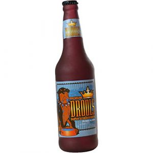 Silly Squeaker Jouet Chien Beer Bottle Drools